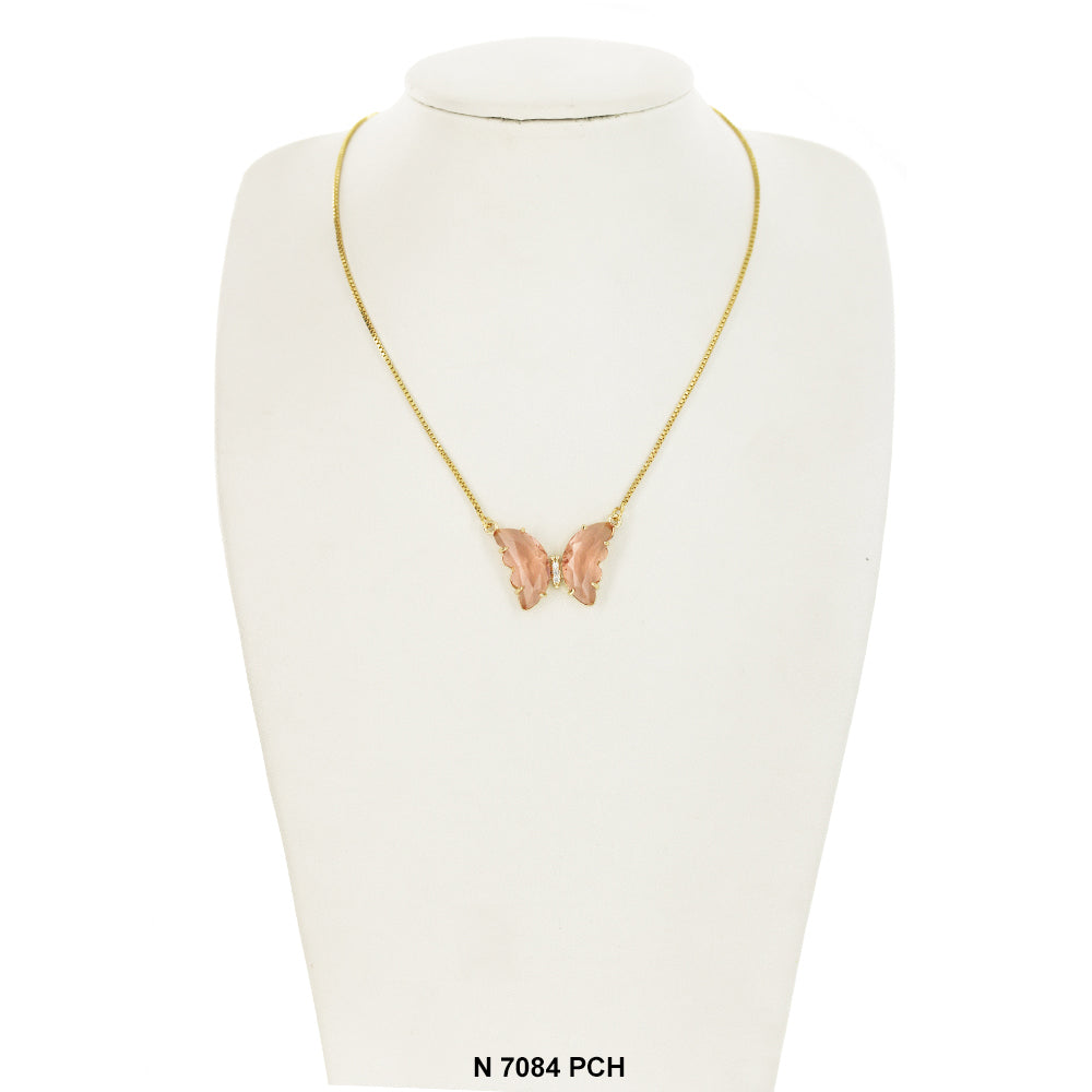 Butterfly Necklace N 7084 PCH