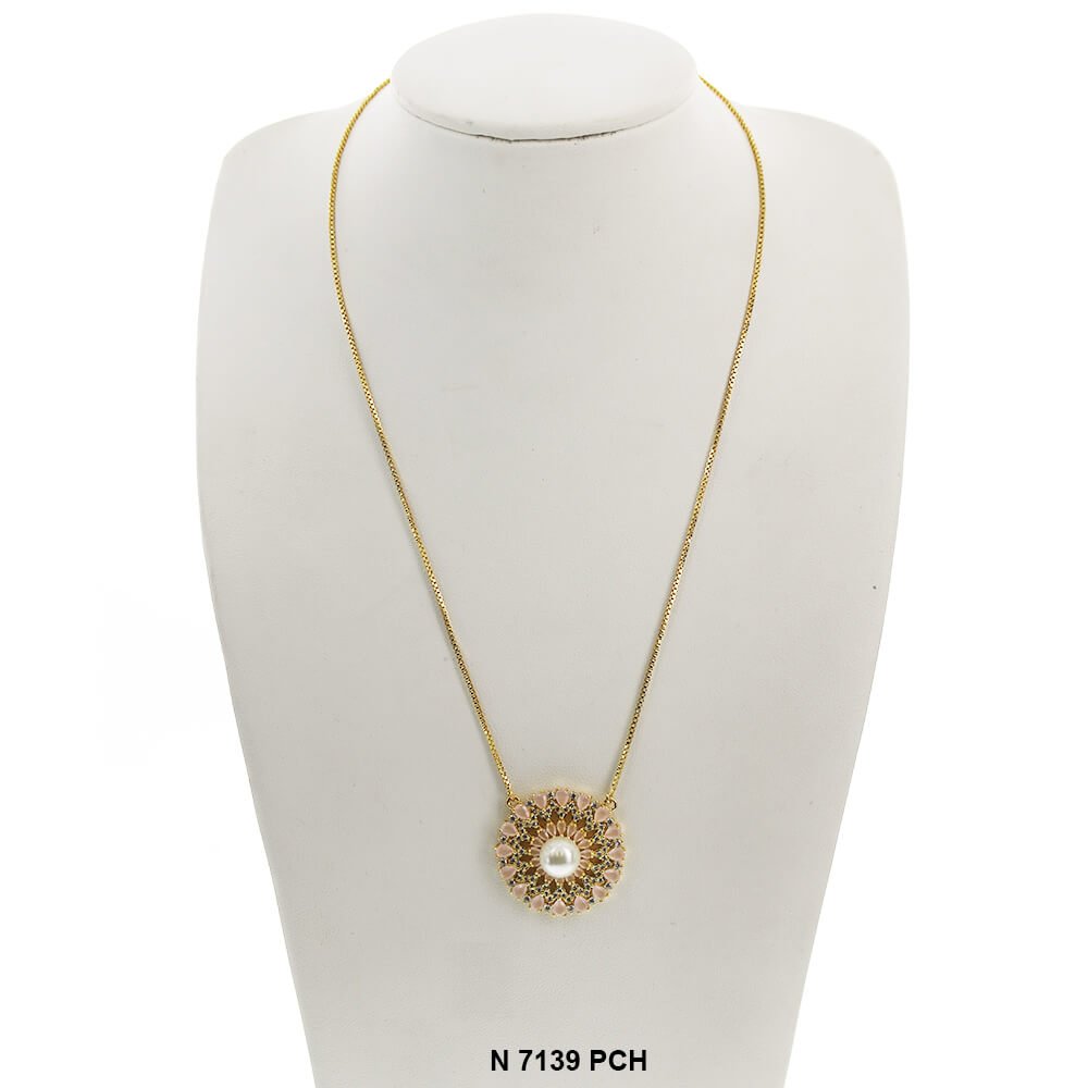 Pendant With Chain Necklace N 7139 PCH