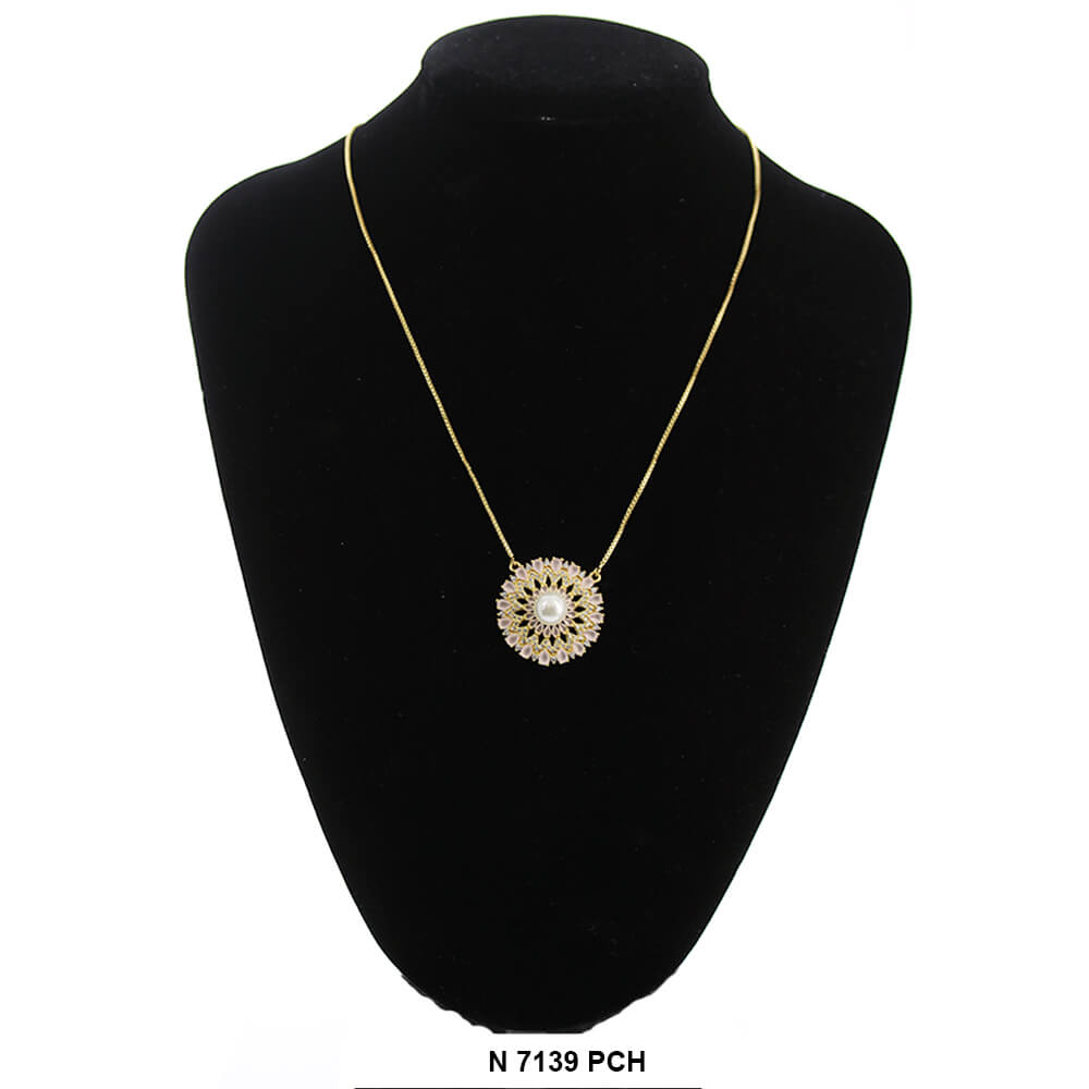 Pendant With Chain Necklace N 7139 PCH