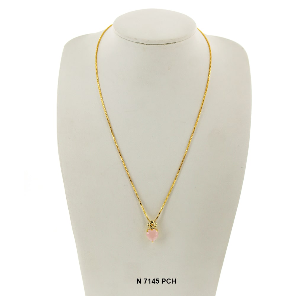 Pendant With Chain Necklace N 7145 PCH