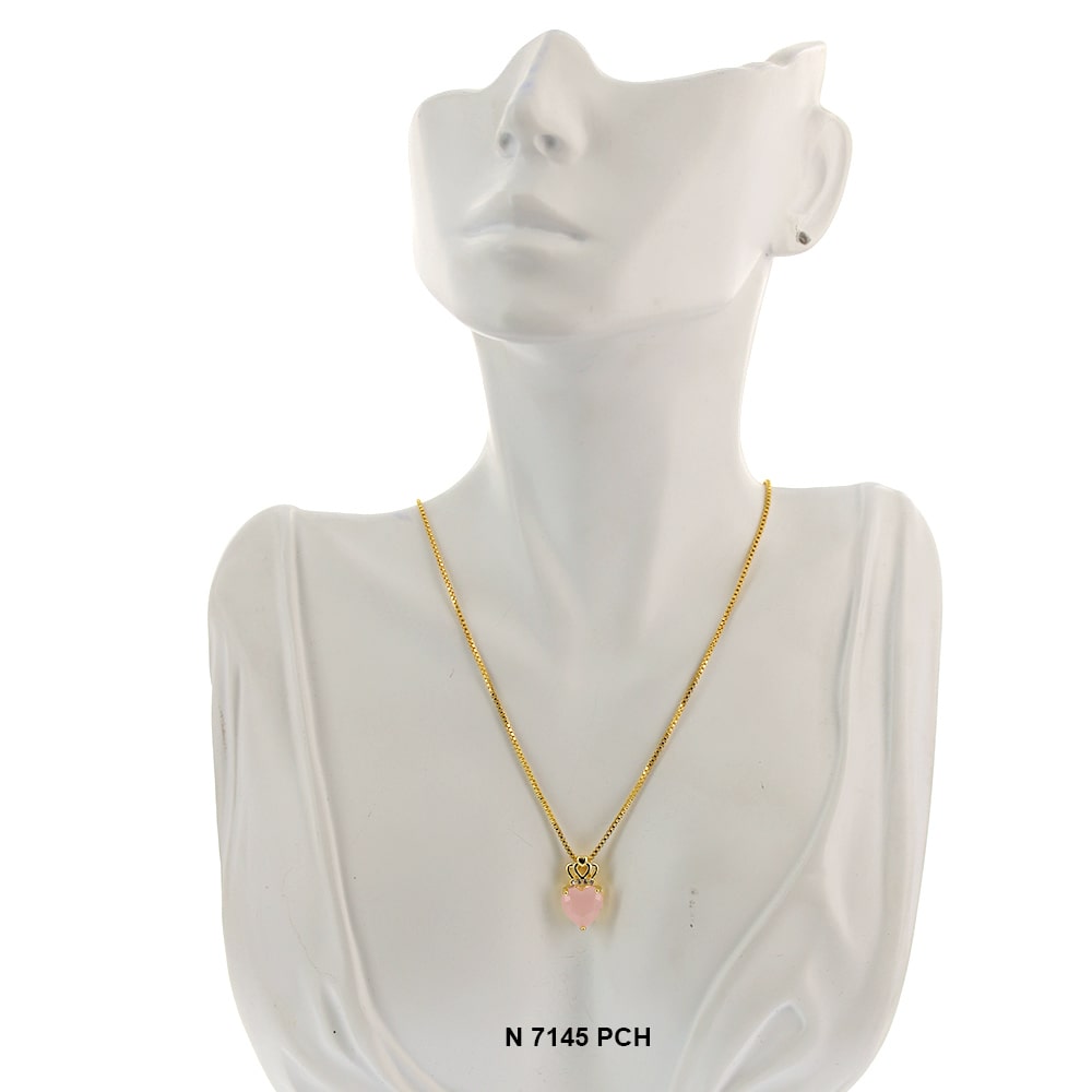 Pendant With Chain Necklace N 7145 PCH