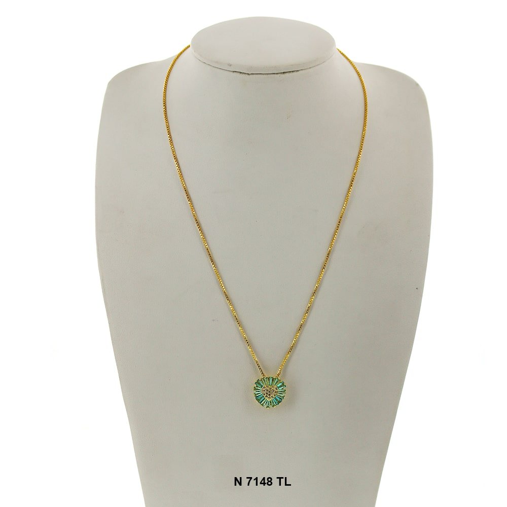 Pendant With Chain Necklace N 7148 TL