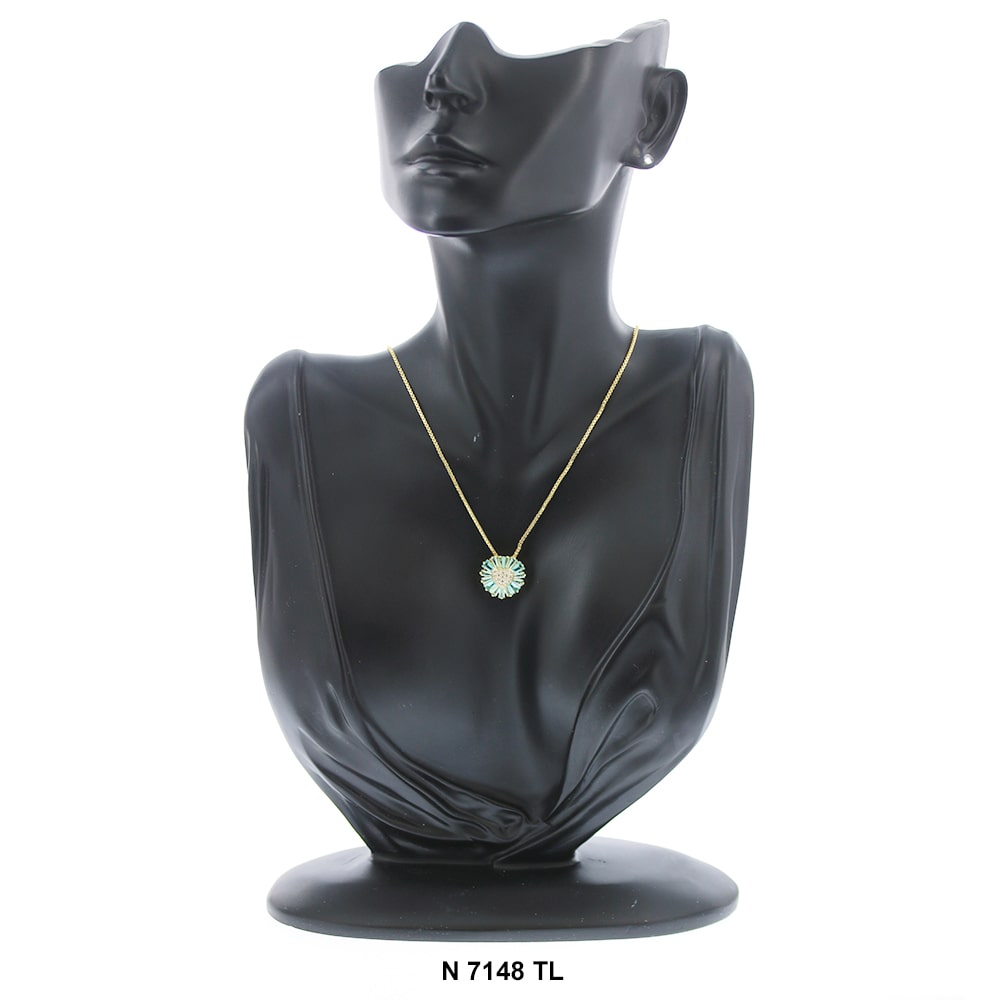 Pendant With Chain Necklace N 7148 TL