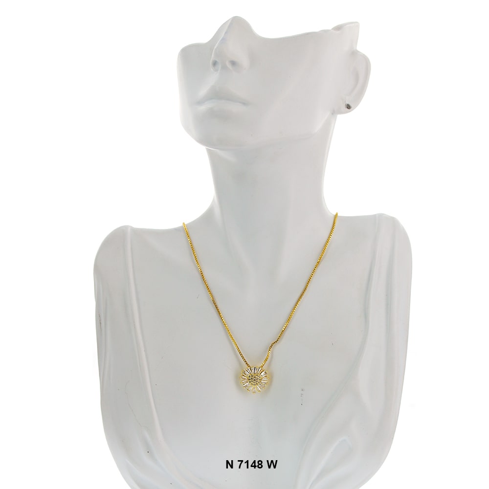 Colgante Con Cadena Collar N 7148 W