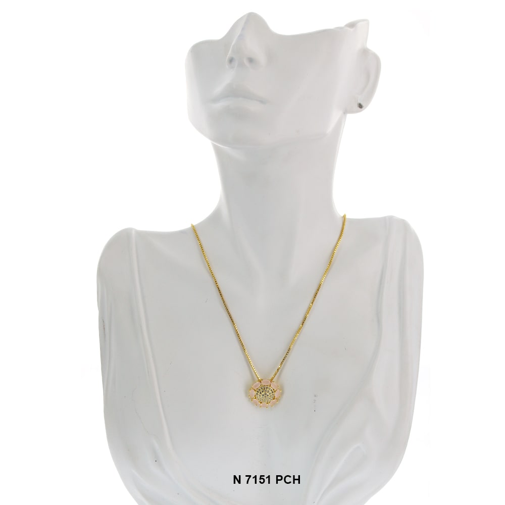 Colgante Con Cadena Collar N 7151 PCH