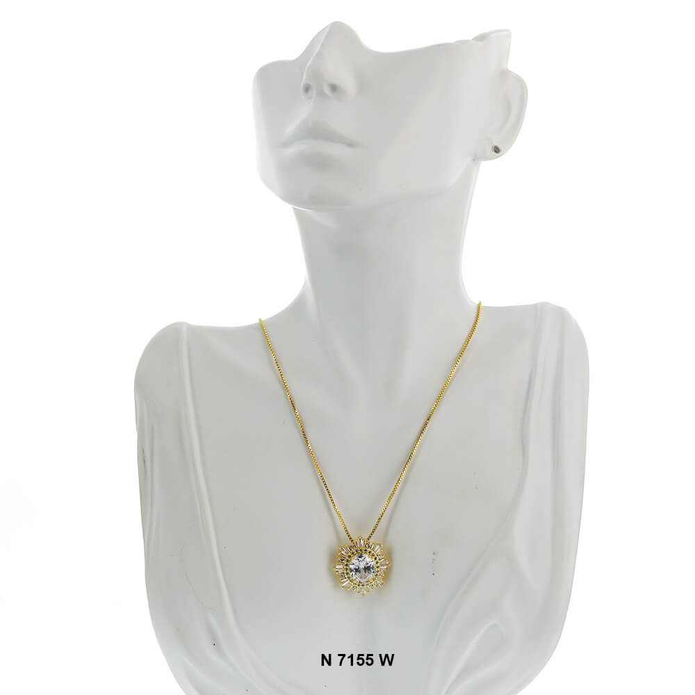 Colgante Con Cadena Collar N 7155 W