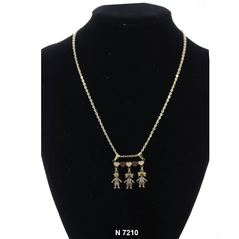 2 Girls 1 Boy Necklace N 7210