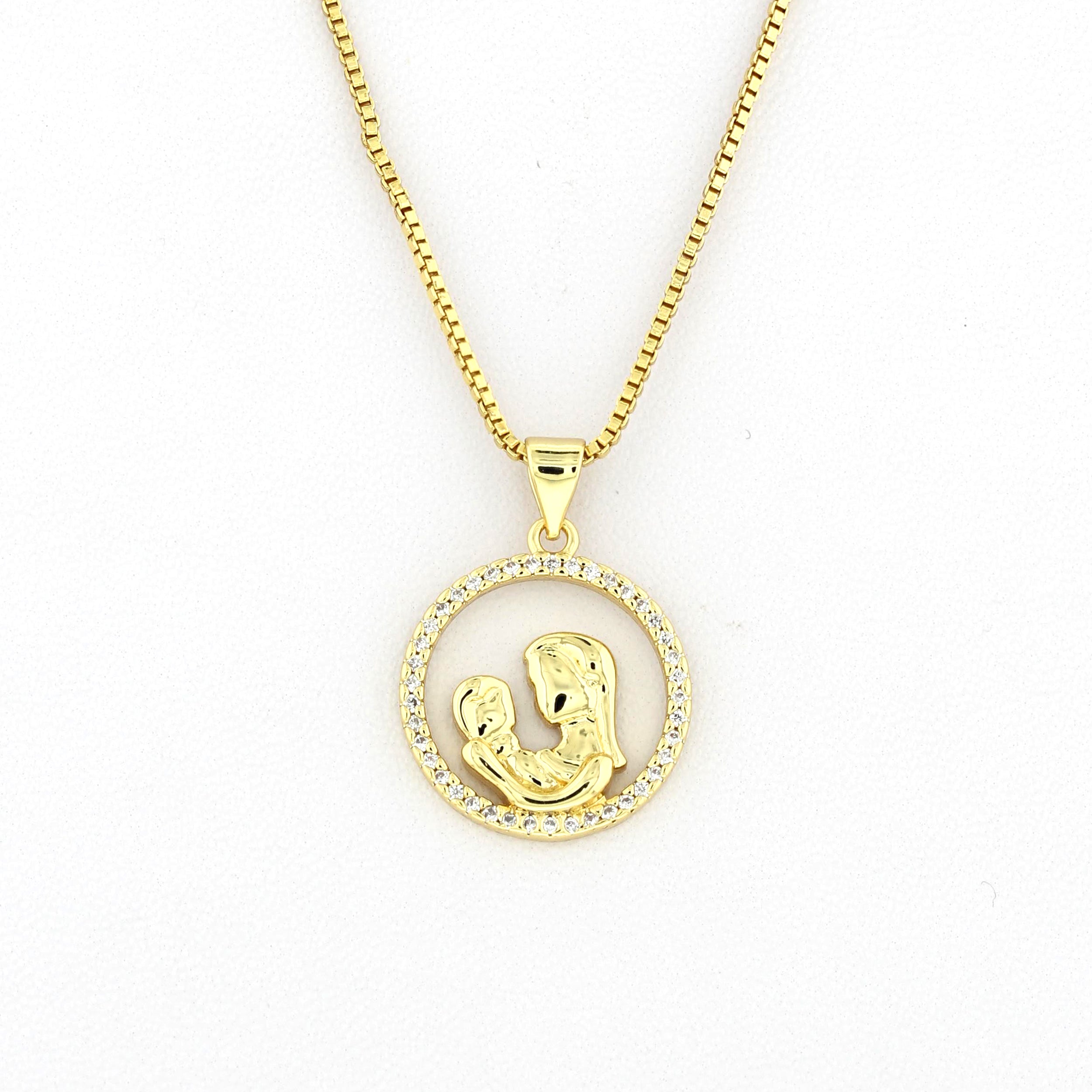 Mom Baby Necklace N 7101