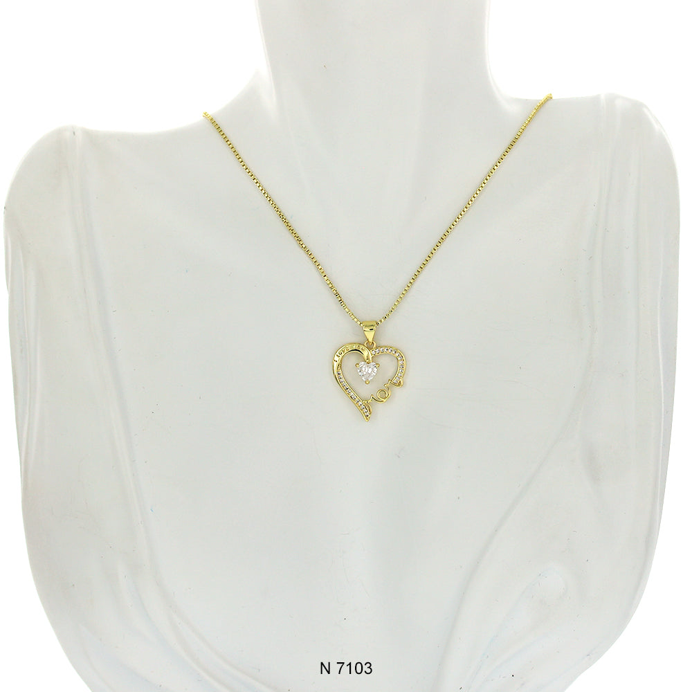 Mom Necklace N 7103