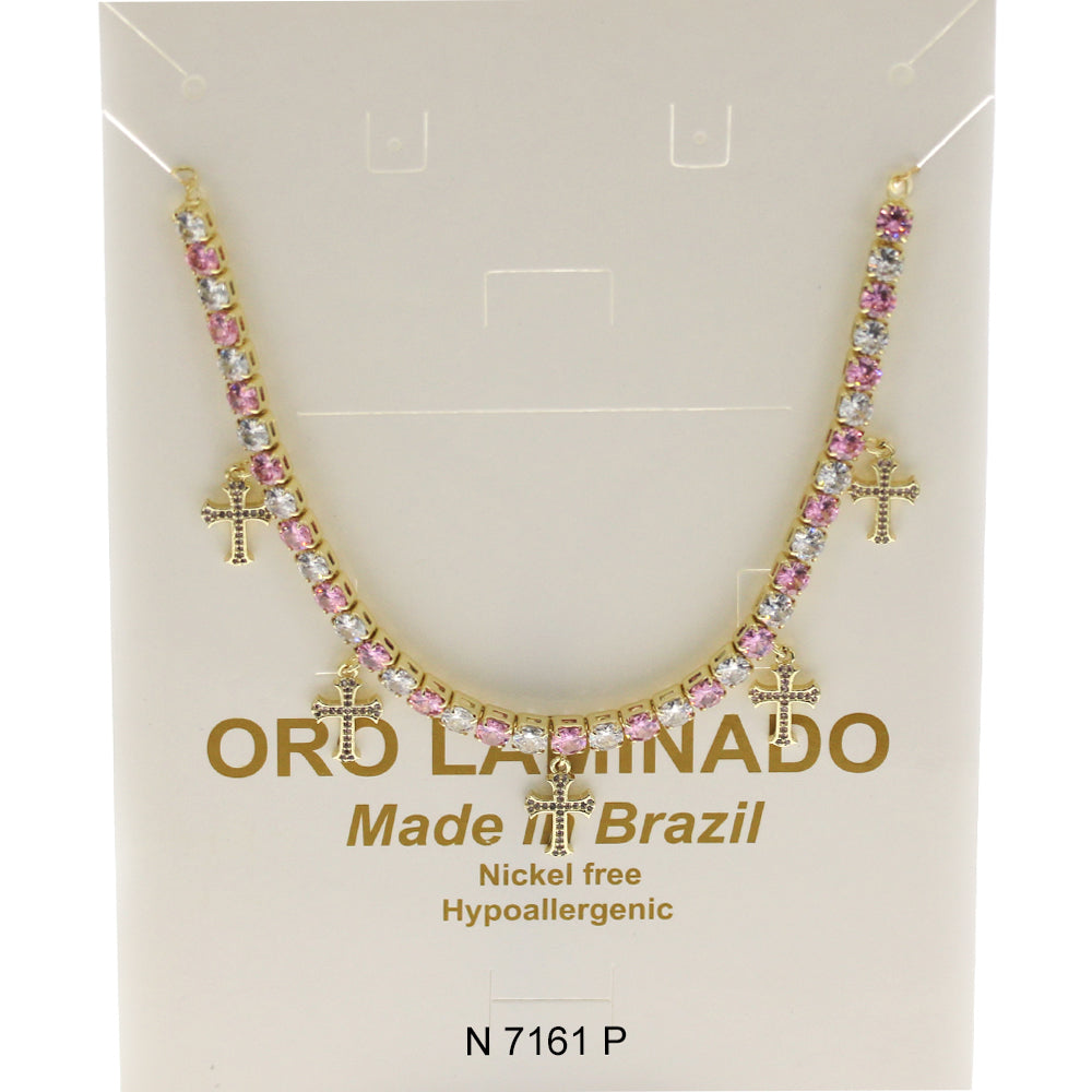 Collar Gargantilla Cruces N 7161 P