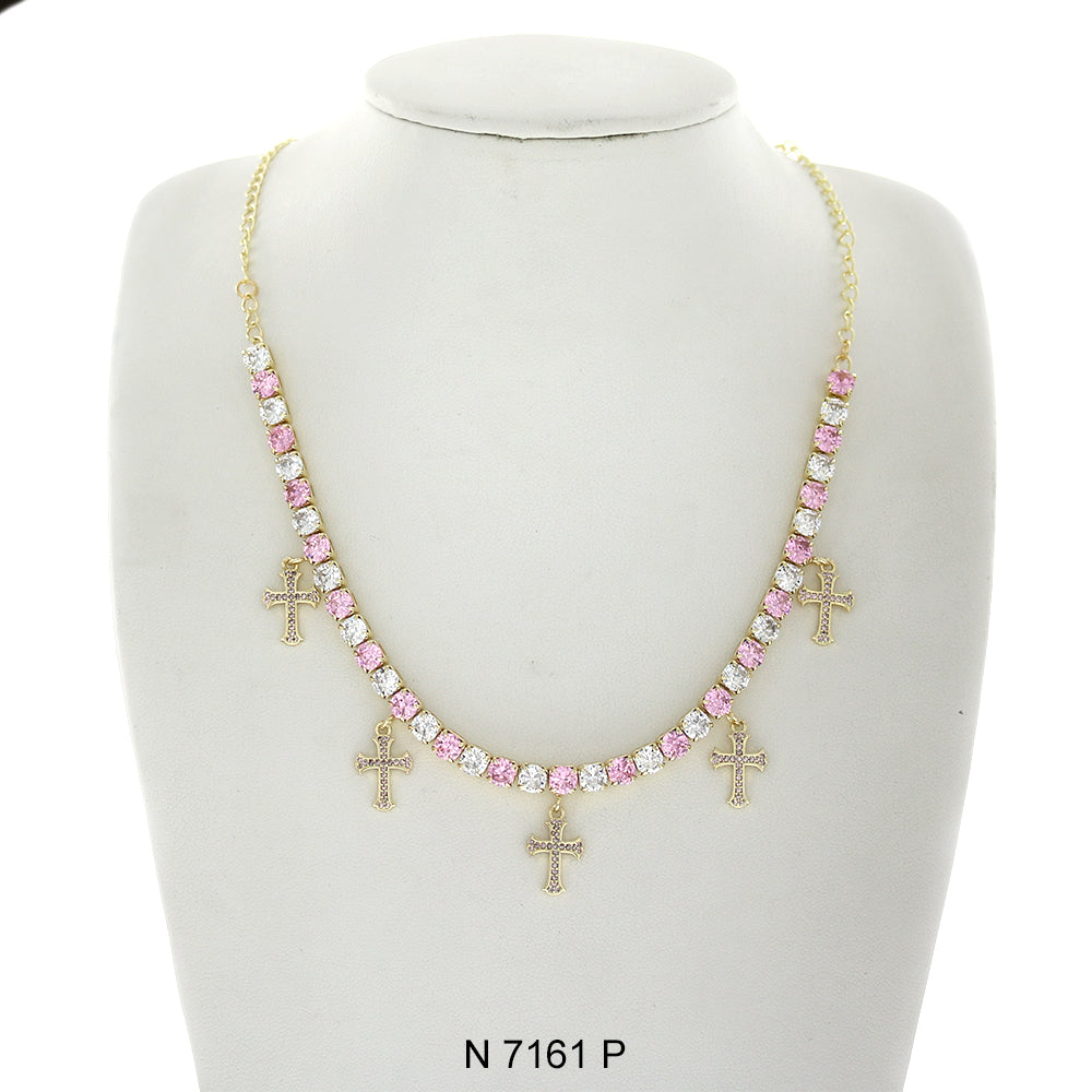 Collar Gargantilla Cruces N 7161 P