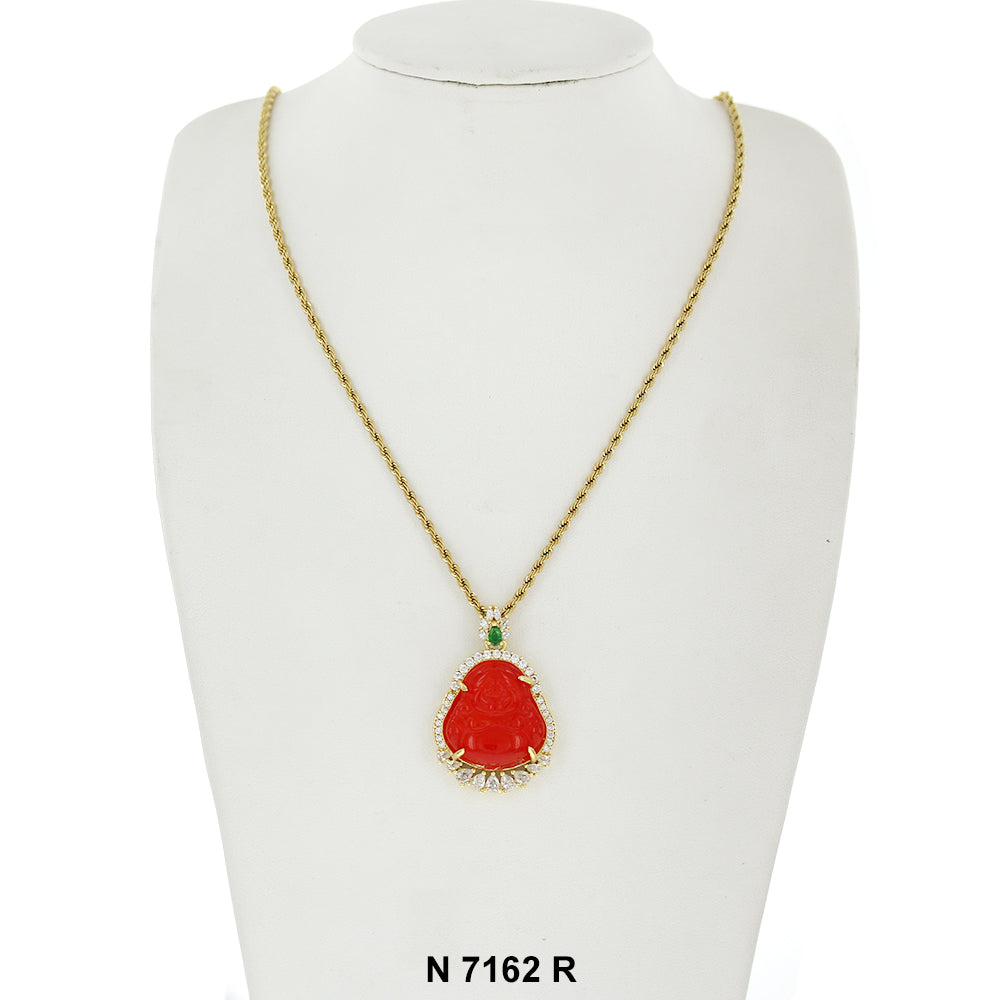 Buddha Necklace N 7162 R