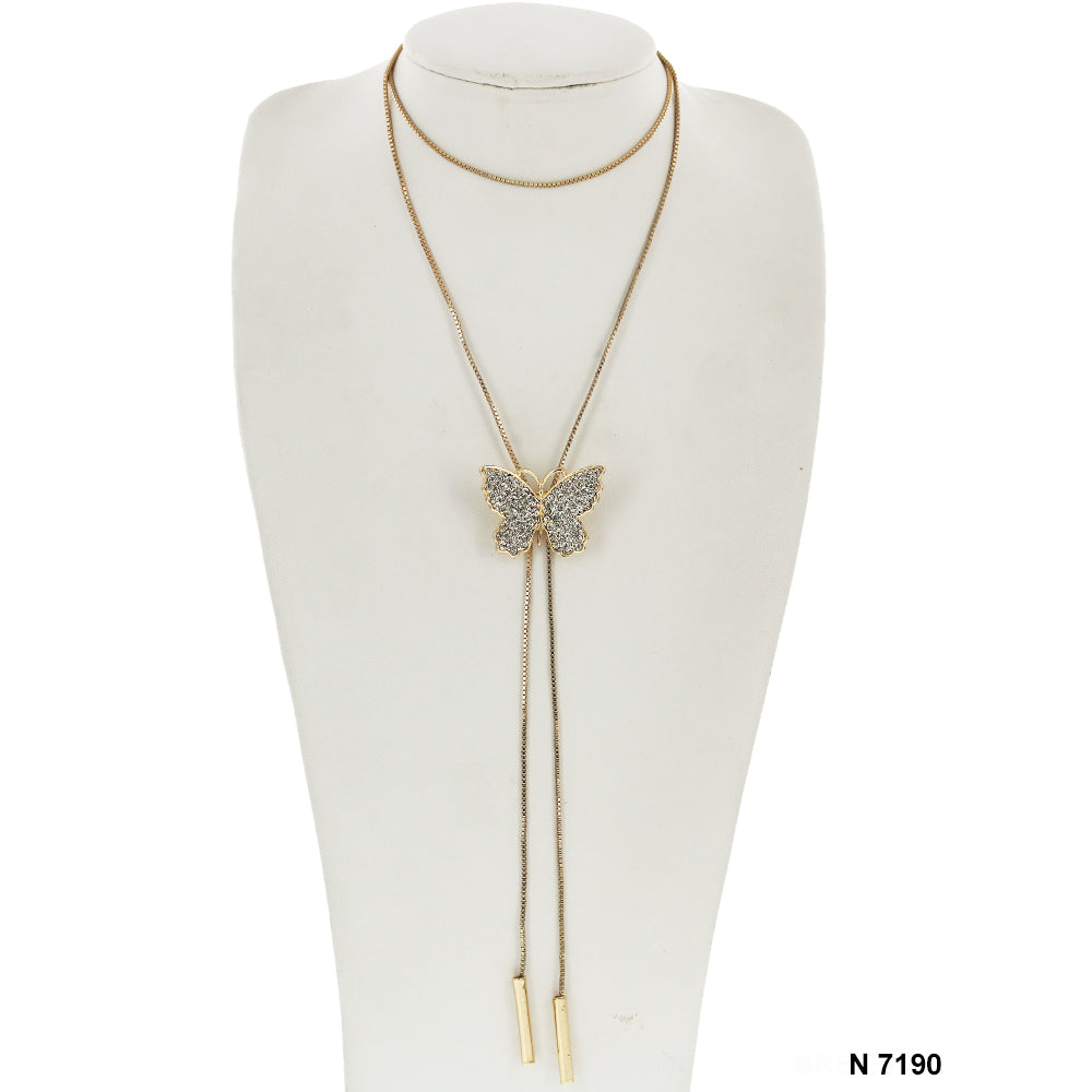 Butterfly Necklace N 7190