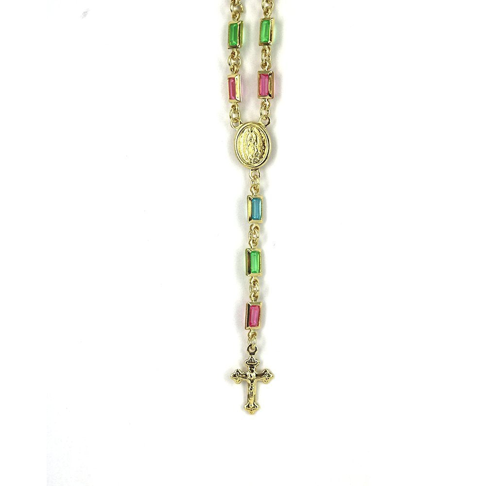 Guadalupe Rosary Style Necklace NR 10002