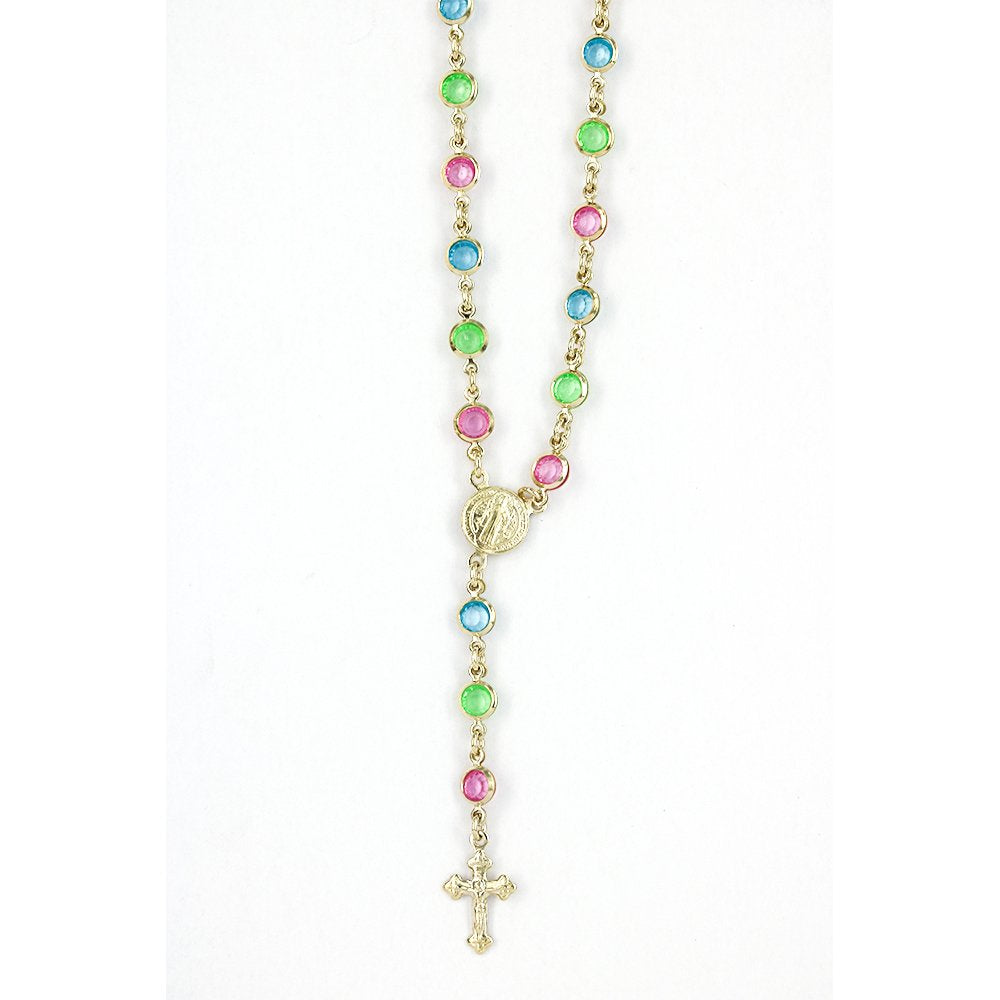 San Benito Rosary Style Necklace NR 10003