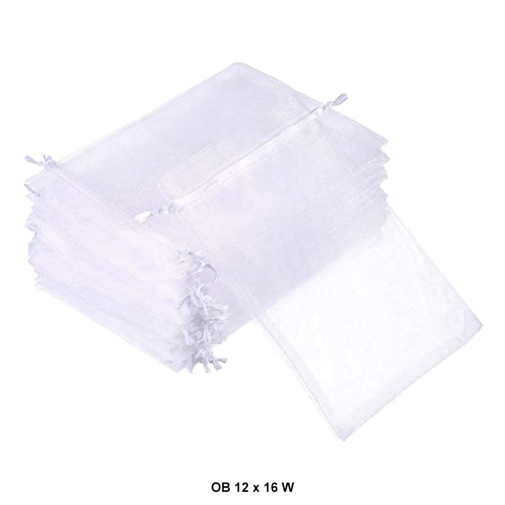 Bolsa Organza OB 12 x 16 W