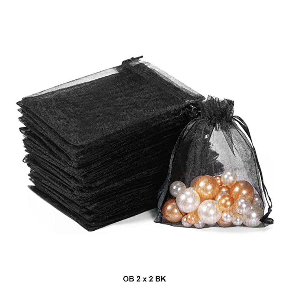 Bolsa Organza OB 2 x 2 BK