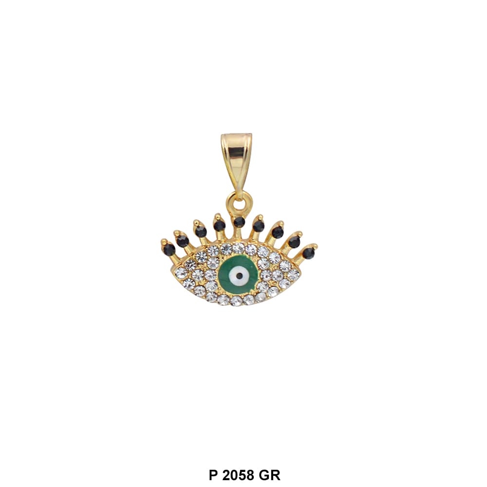 Evil Eye Pendant P 2058 GR