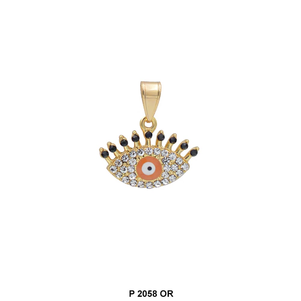 Evil Eye Pendant P 2058 OR