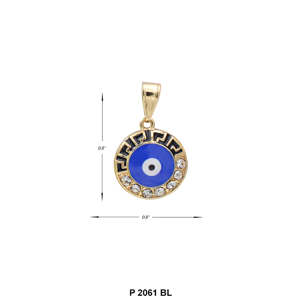 Evil Eye Pendant P 2061 BL