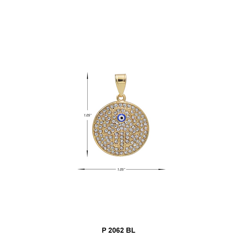 Colgante Mal de Ojo P 2062 BL