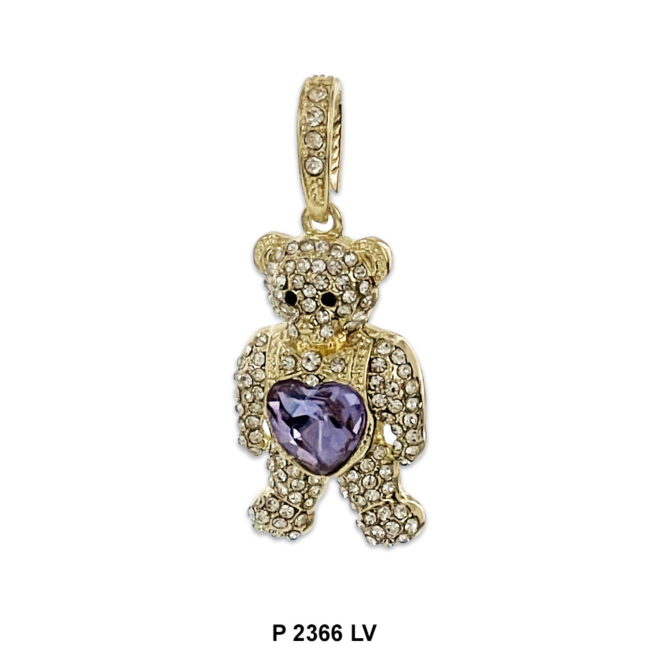 Bear Pendant P 2366 LV