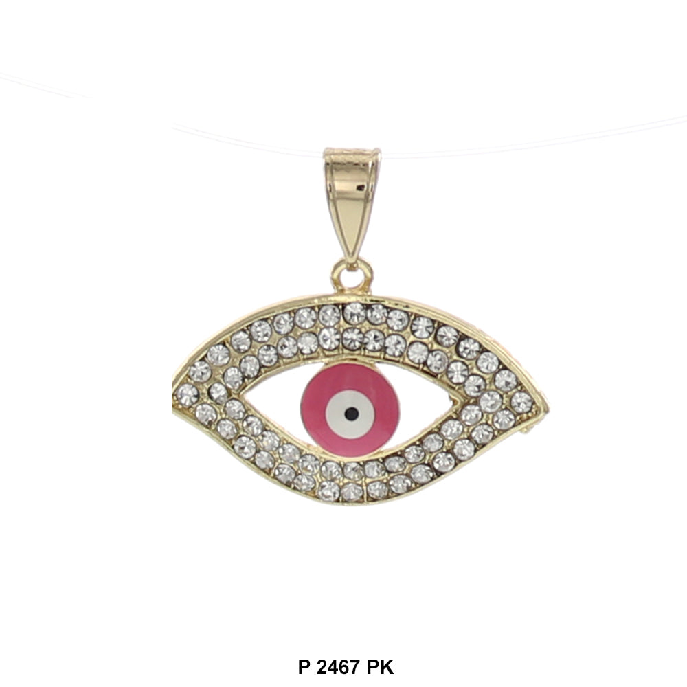 Evil Eye Pendant P 2467 PK