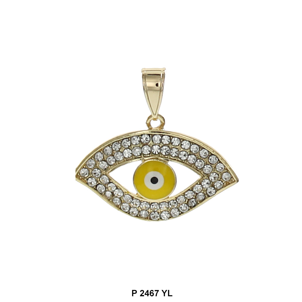 Evil Eye Pendant P 2467 YL