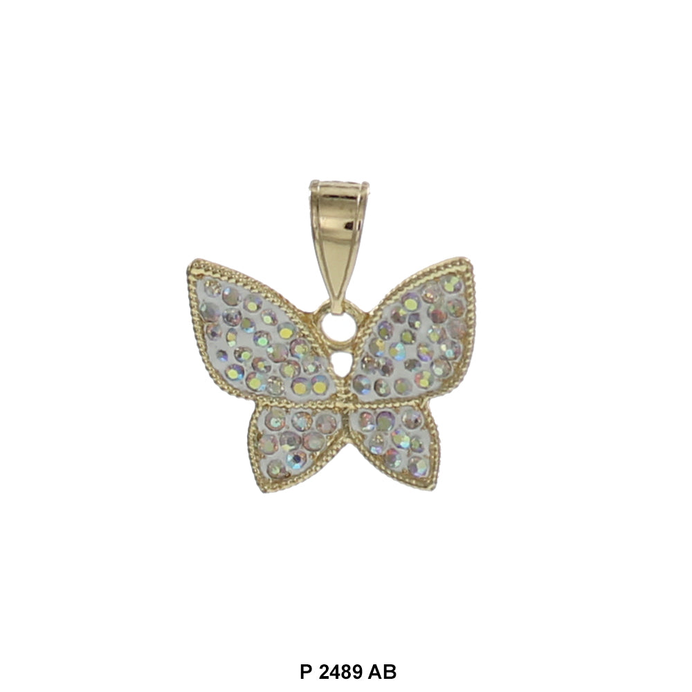 Butterfly Pendant P 2489 AB