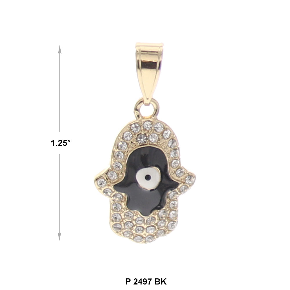 Evil Eye Pendant P 2497 BK