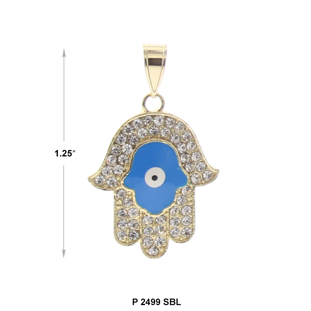 Evil Eye Pendant P 2499 SBL