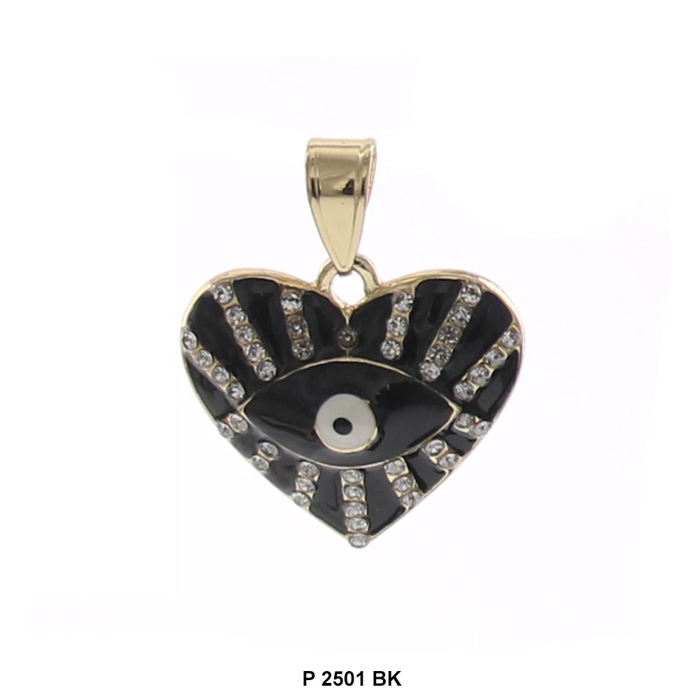 Evil Eye Pendant P 2501 BK