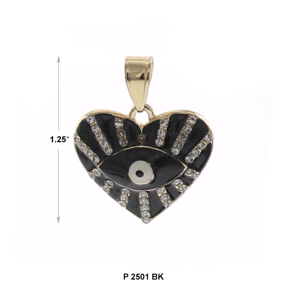 Evil Eye Pendant P 2501 BK