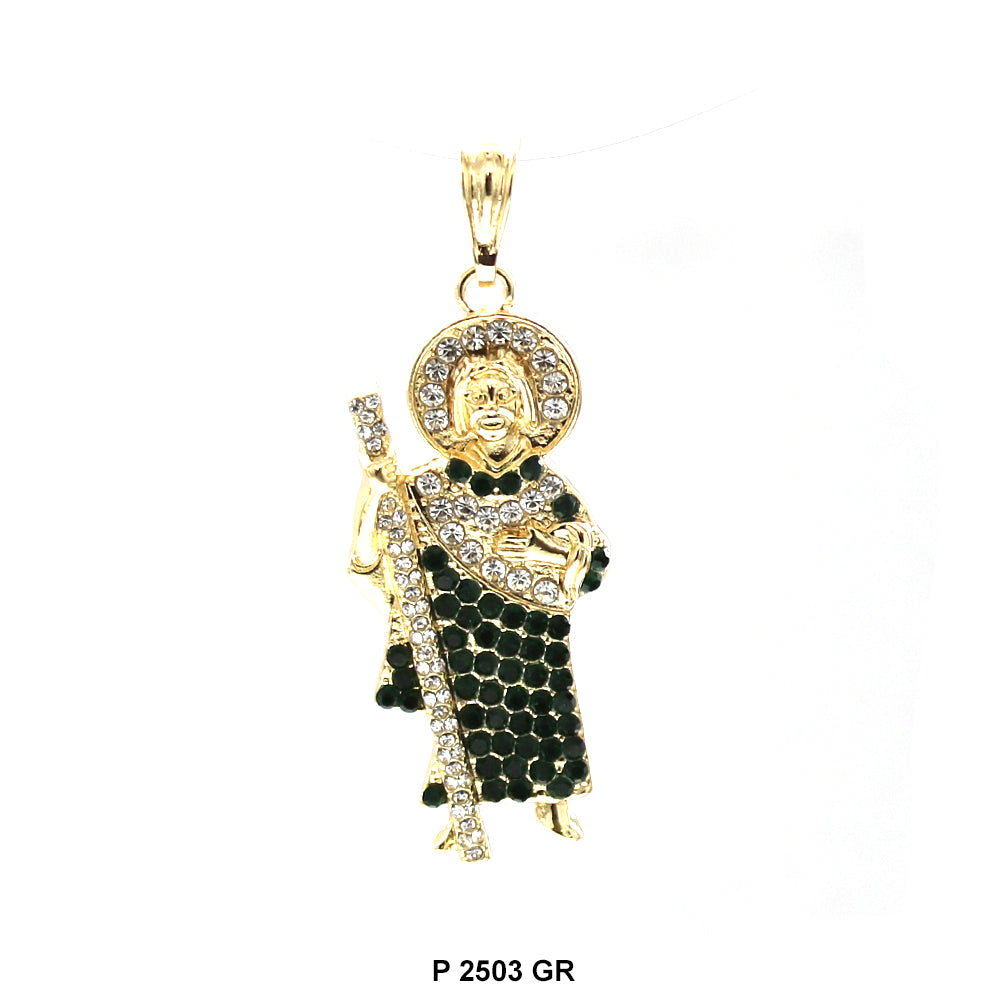 San Judas Pendant P 2503 GR