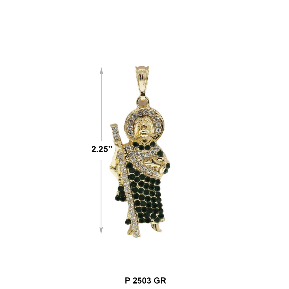 San Judas Pendant P 2503 GR