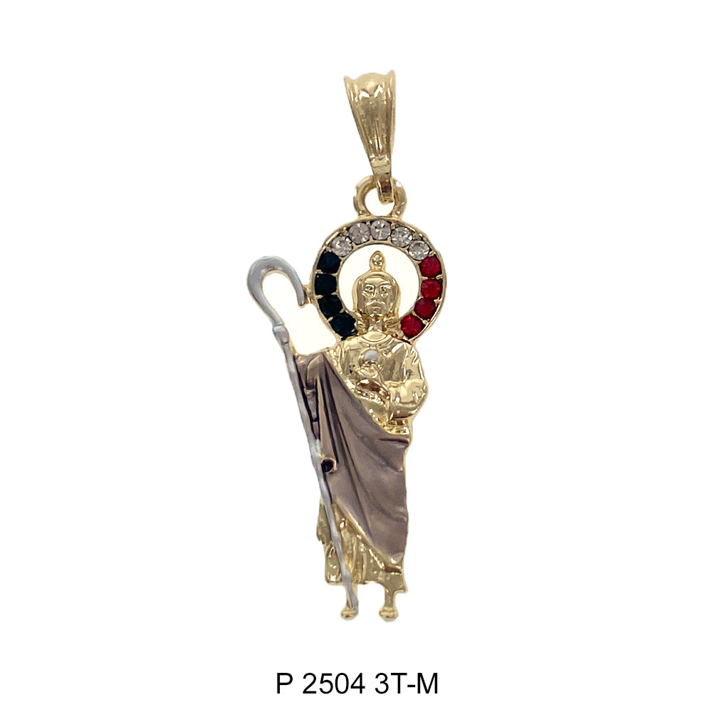 San Judas Pendant P 2504 3T-M