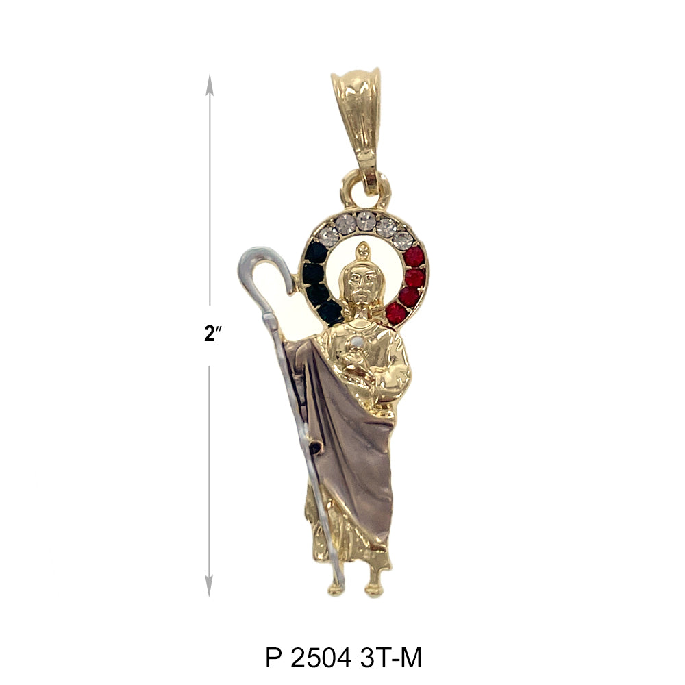 San Judas Pendant P 2504 3T-M