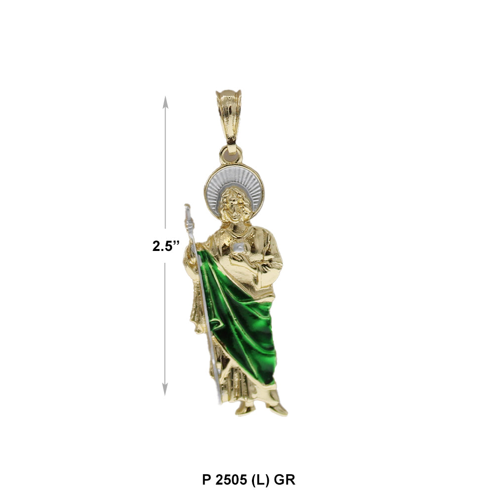 San Judas Pendant P 2505 GR Large