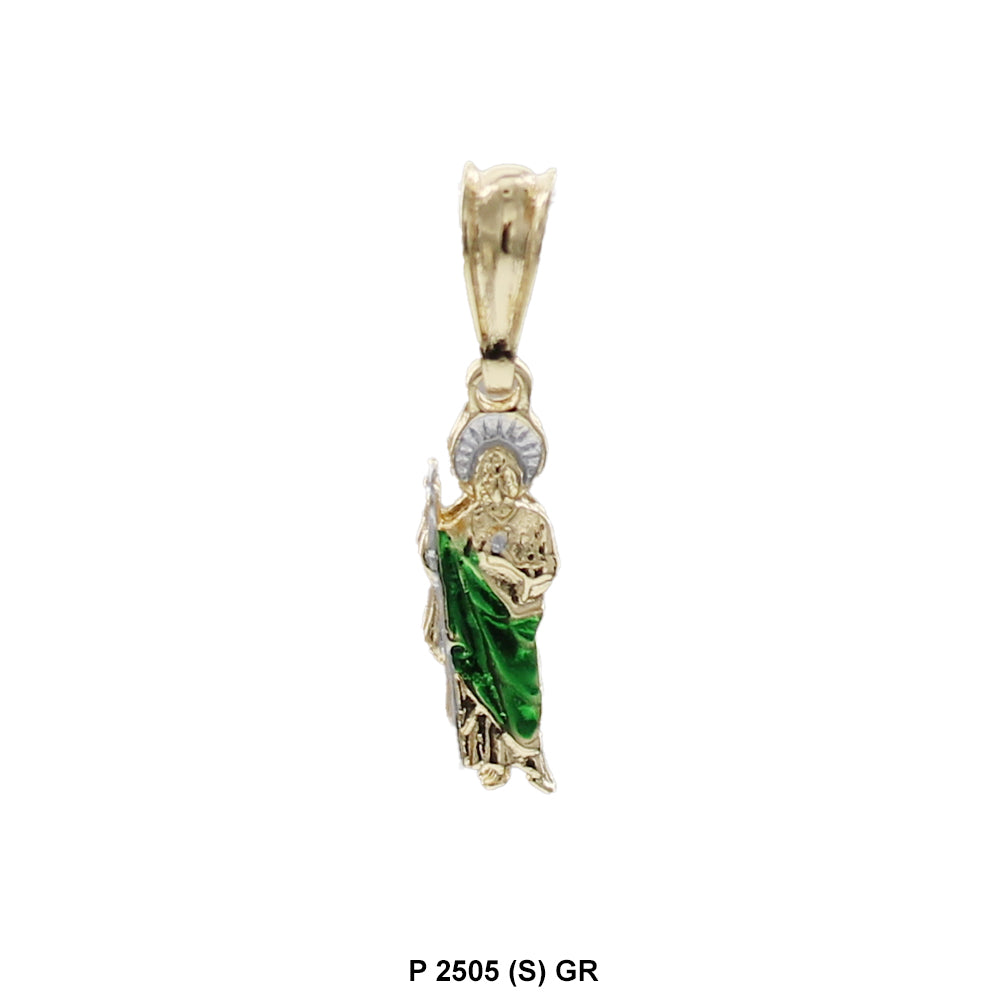 San Judas Pendant P 2505 GR Small