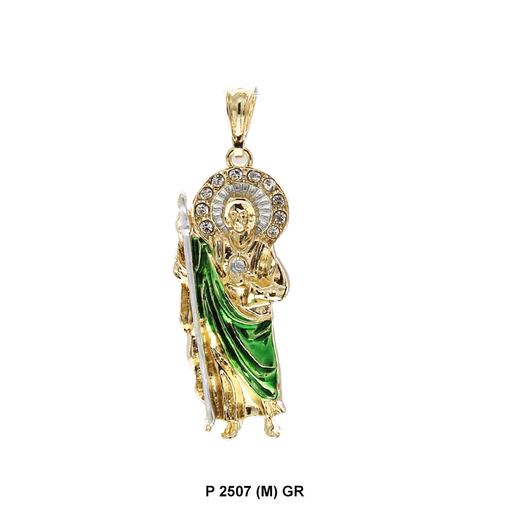 San Judas Pendant P 2507 GR Med