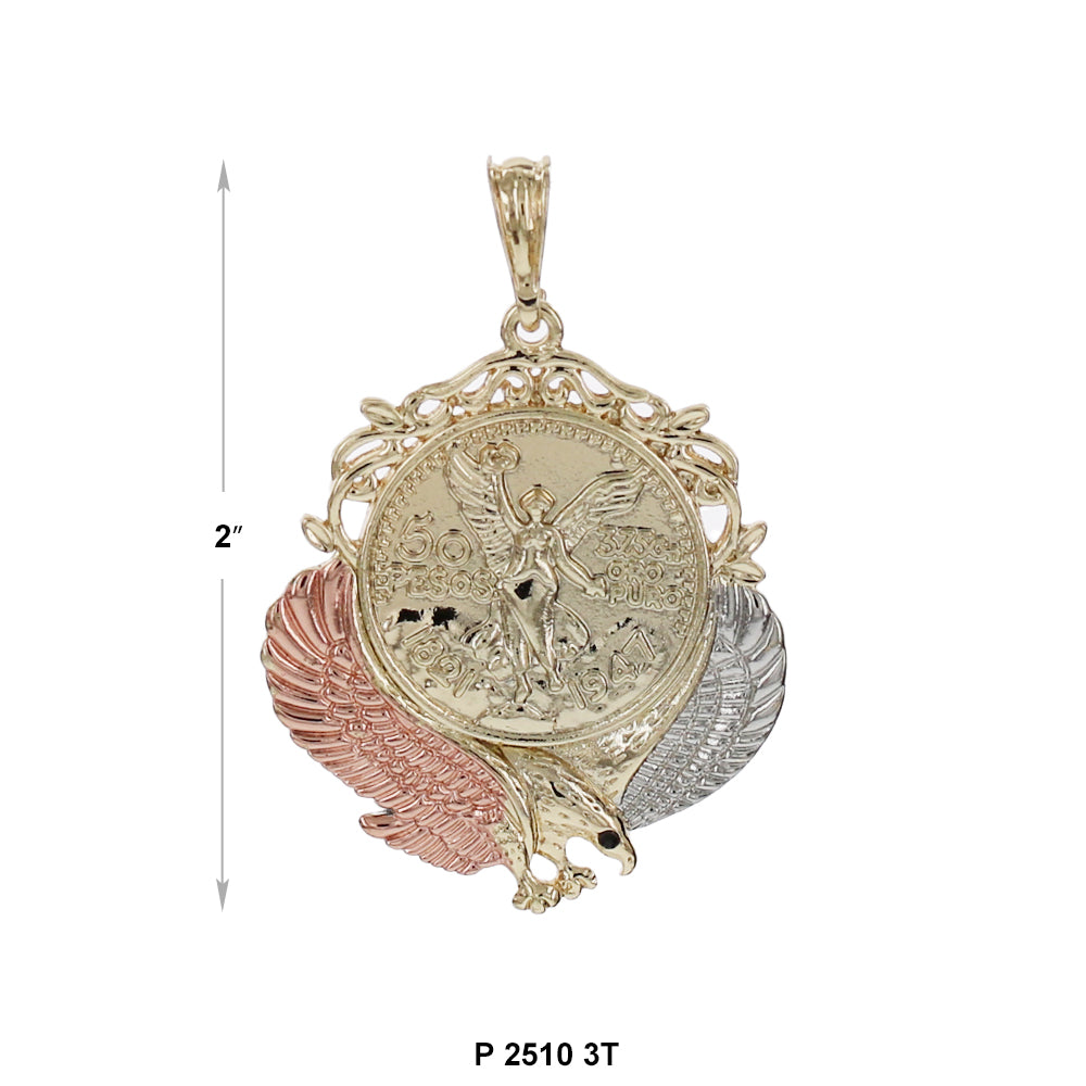 Eagle Coin Pendant P 2510 3T