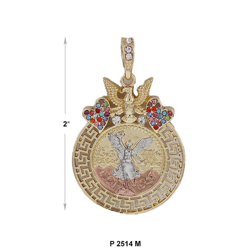 Eagle Coin Pendant P 2514 M