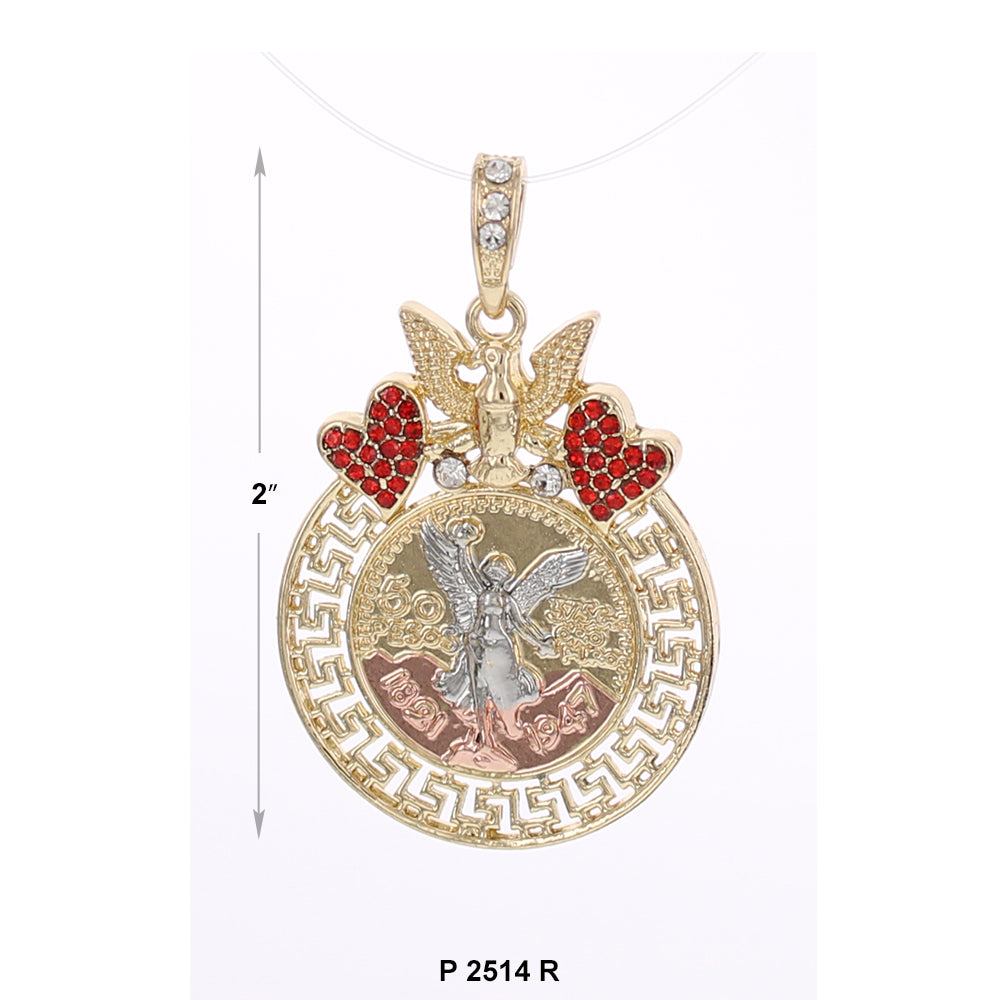 Eagle Coin Pendant P 2514 R