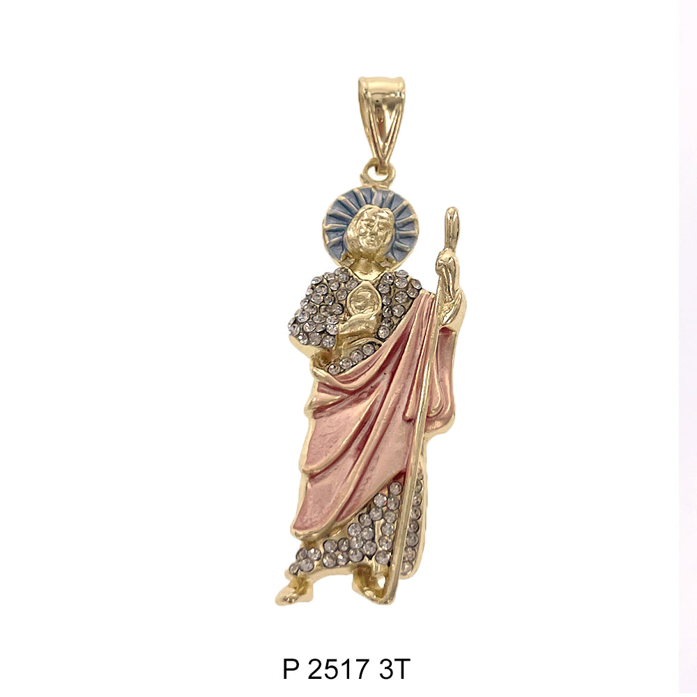 San Judas Pendant P 2517 3T