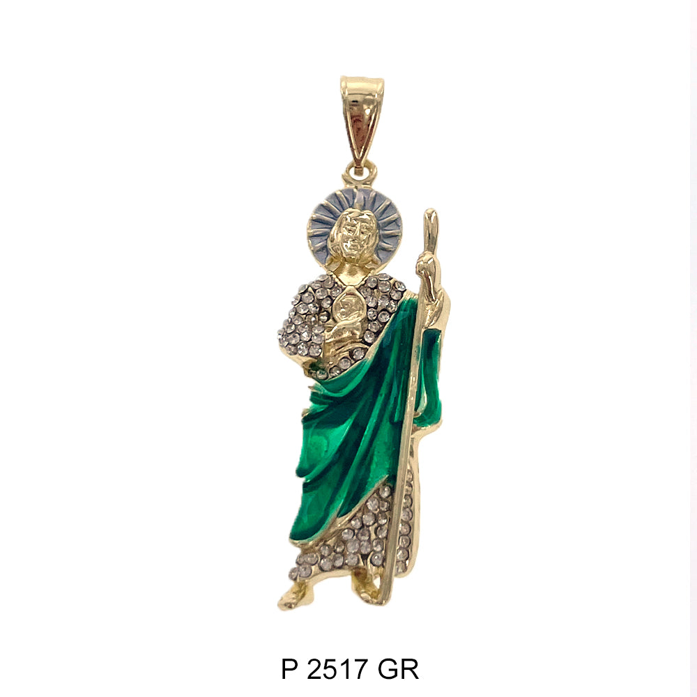 San Judas Pendant P 2517 GR