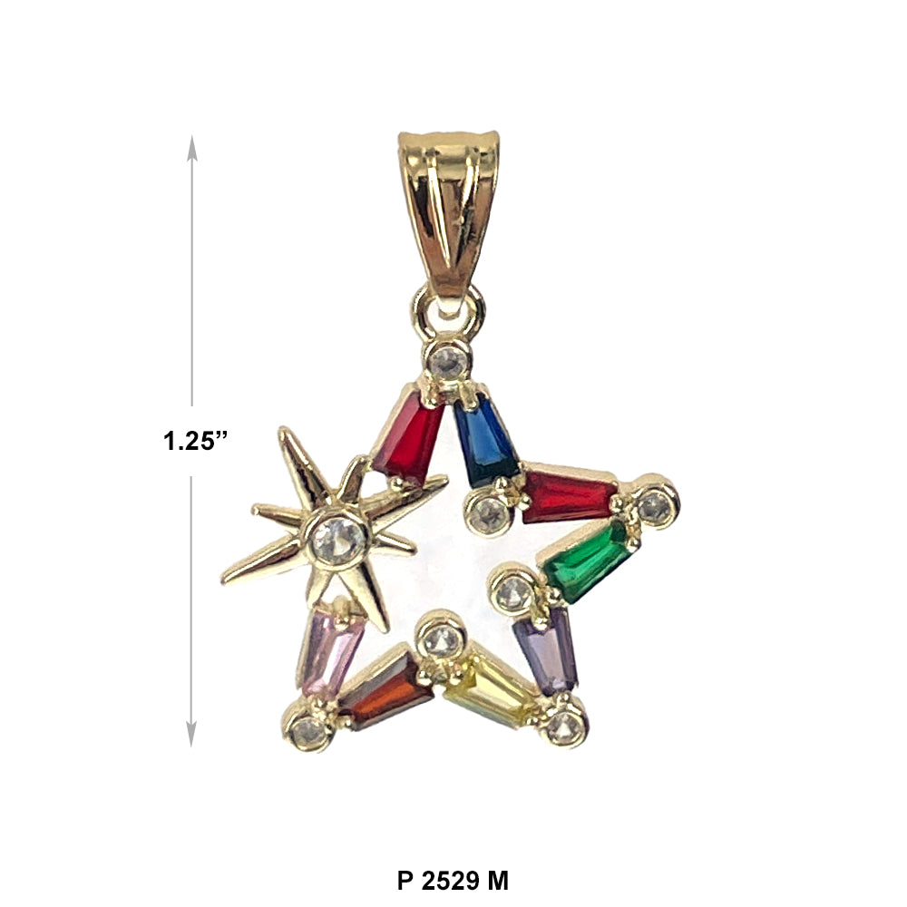 Star Pendant P 2529 M