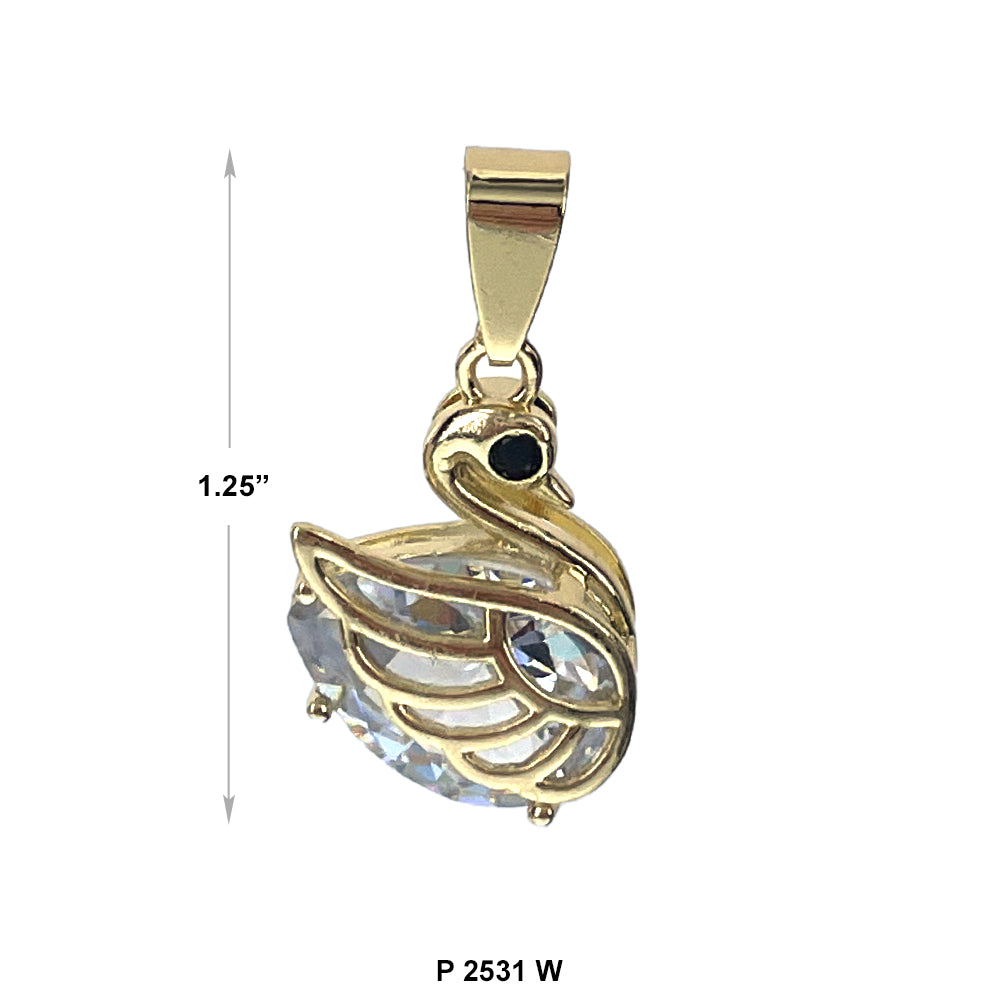 Duck Pendant P 2531 W