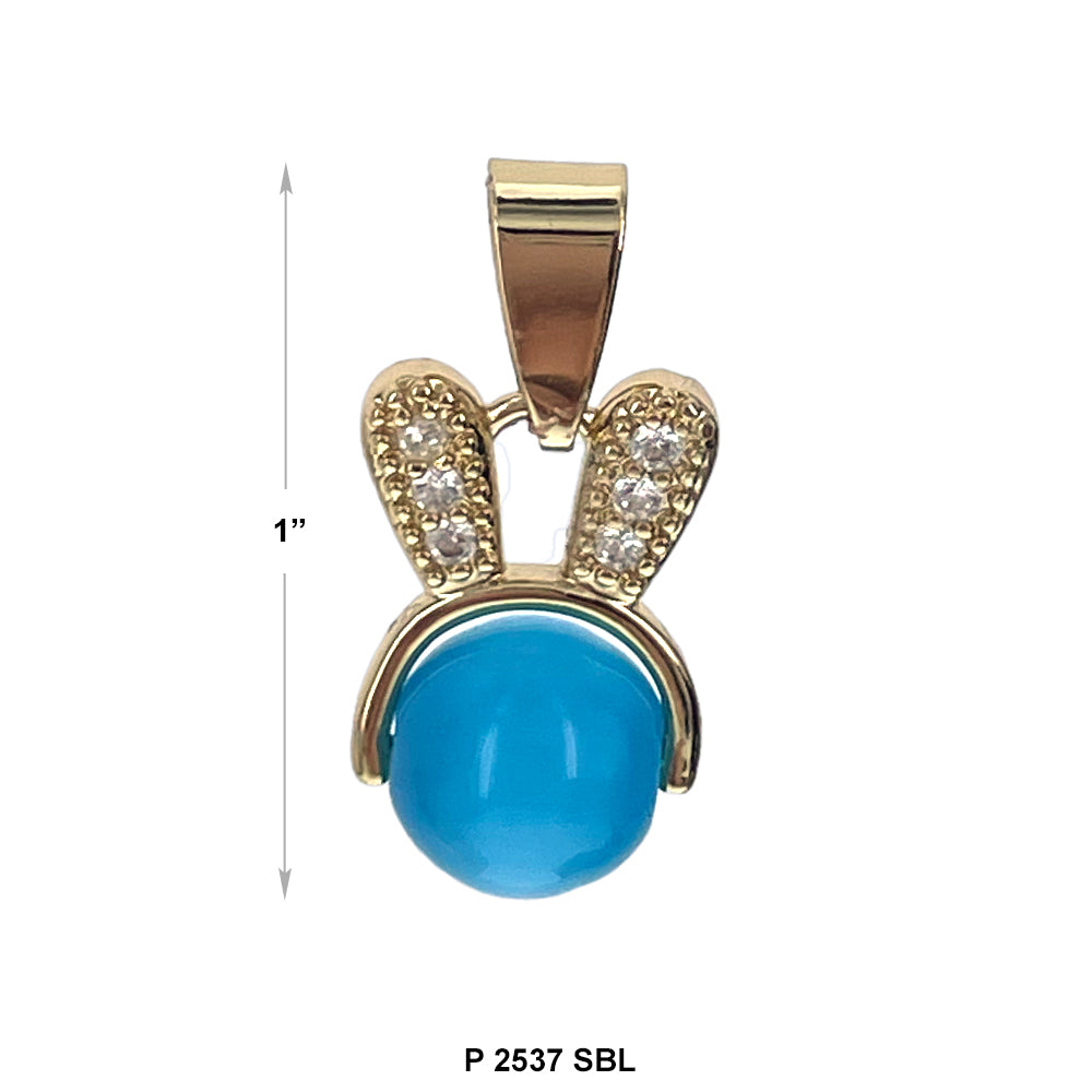 Bunny Pendant P 2537 SBL