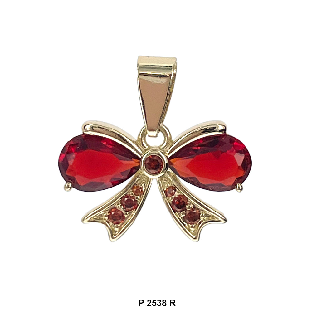 Bow Pendant P 2538 R