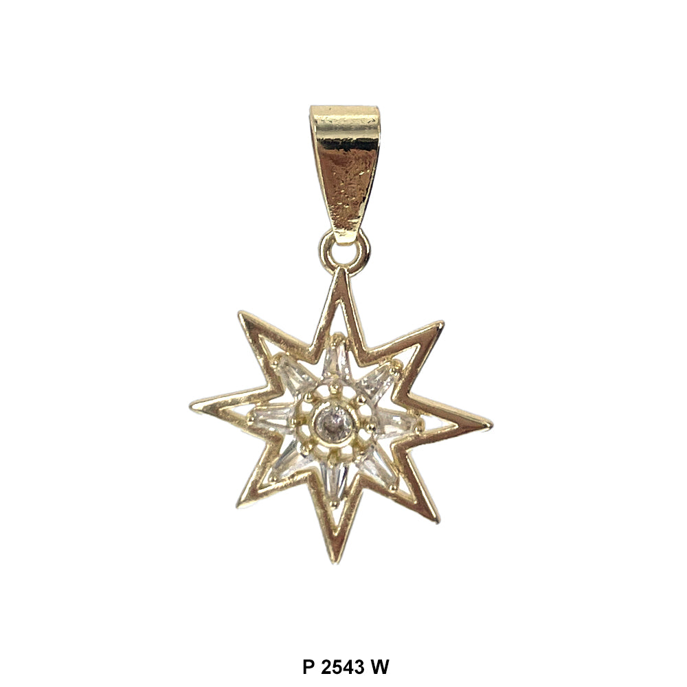 Star Pendant P 2543 W